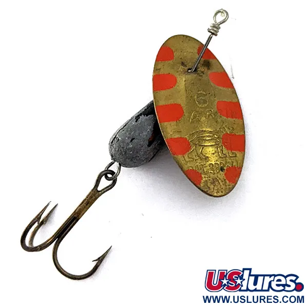 Vintage   Panther Martin 6, 3/16oz Gold/red spinning lure #16650
