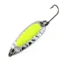 Vintage   ​Blue Fox Pixee UV, 1/8oz Nickel/yellow fishing spoon #16665