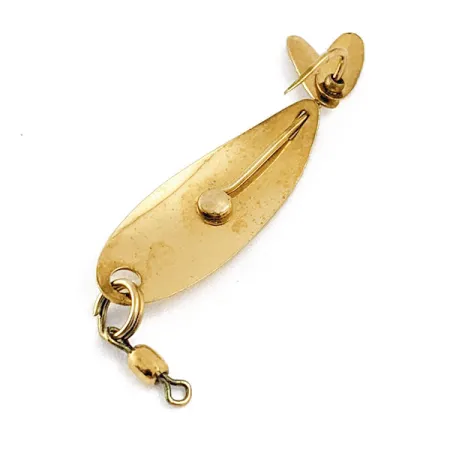 Vintage Hildebrandt Spinners Hildebrandt, 3/64oz Gold fishing spoon #16668