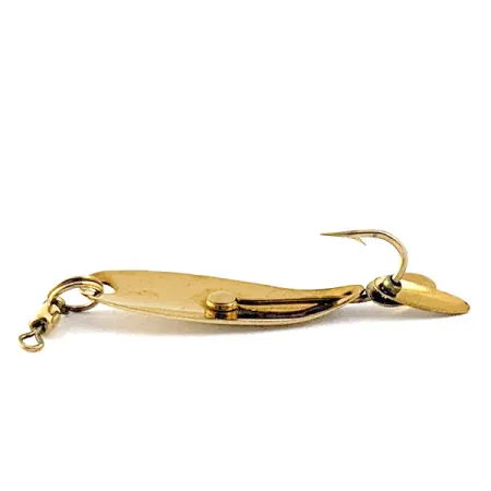 Vintage Hildebrandt Spinners Hildebrandt, 3/64oz Gold fishing spoon #16668
