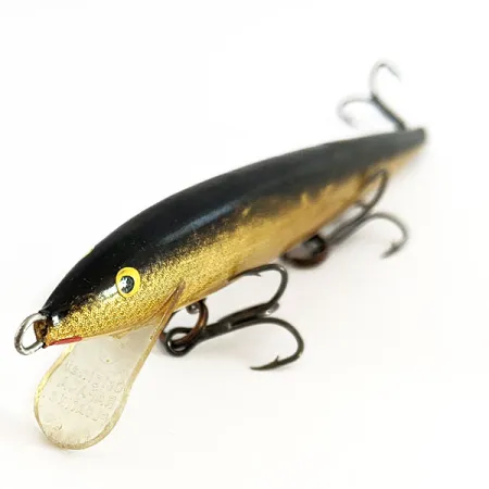 Vintage ​Rapala Original Floater F11( Finland), 3/16oz G(Golg) fishing lure #16717