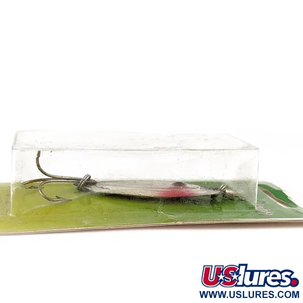   Wahoo Key Largo Swim'n Fin (Rattle), 2/3oz Silver flash fishing spoon #22553