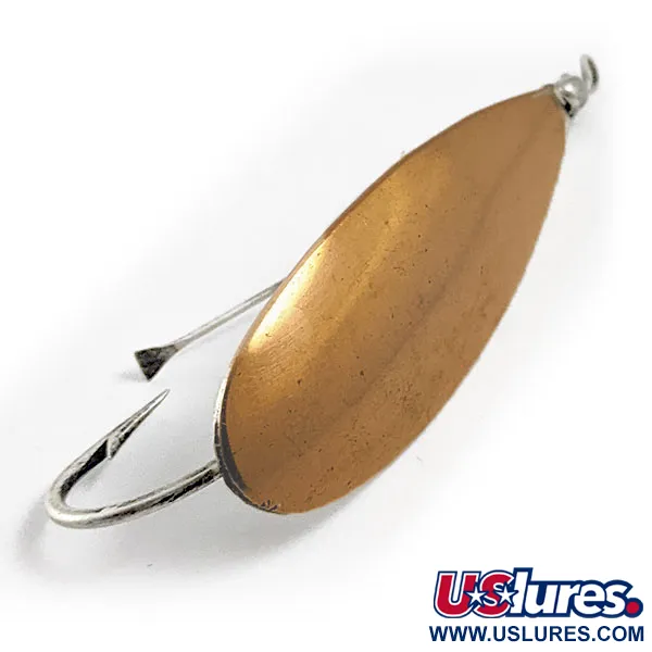 Vintage   Johnson Silver Minnow, 2/5oz Copper/Silver fishing spoon #16749