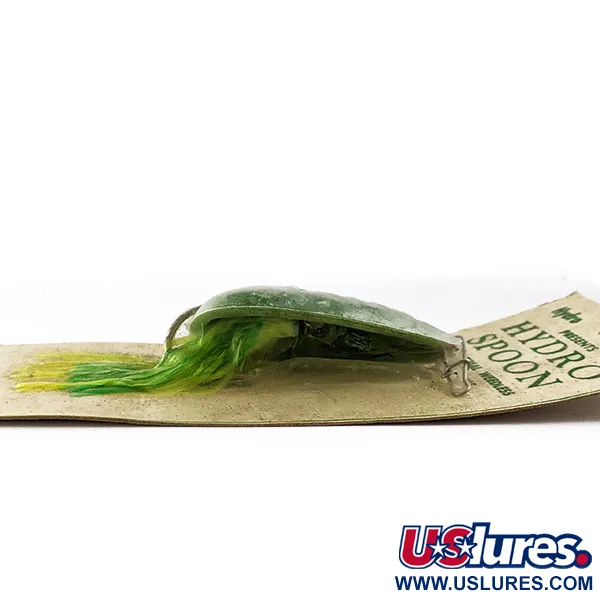  Hydro Lures Hydro Spoon, 1/2oz Green/white fishing #16753