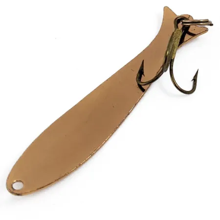 Vintage Acme Flash-King Wobbler, 3/16oz Copper fishing spoon #16810