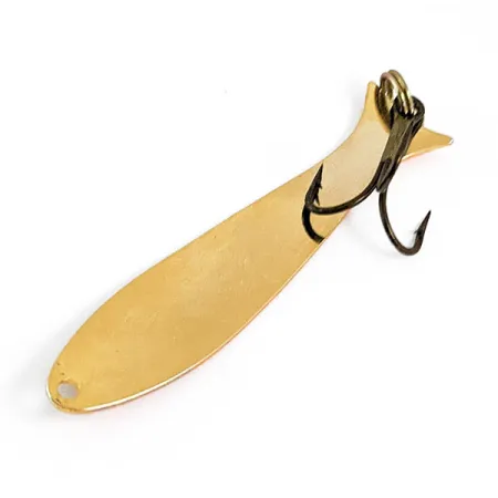 Vintage ​Acme Flash-King Wobbler, 3/16oz Gold fishing spoon #16811