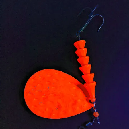 Vintage Luhr Jensen Dave Davis 7, 3/5oz spinning lure #16822