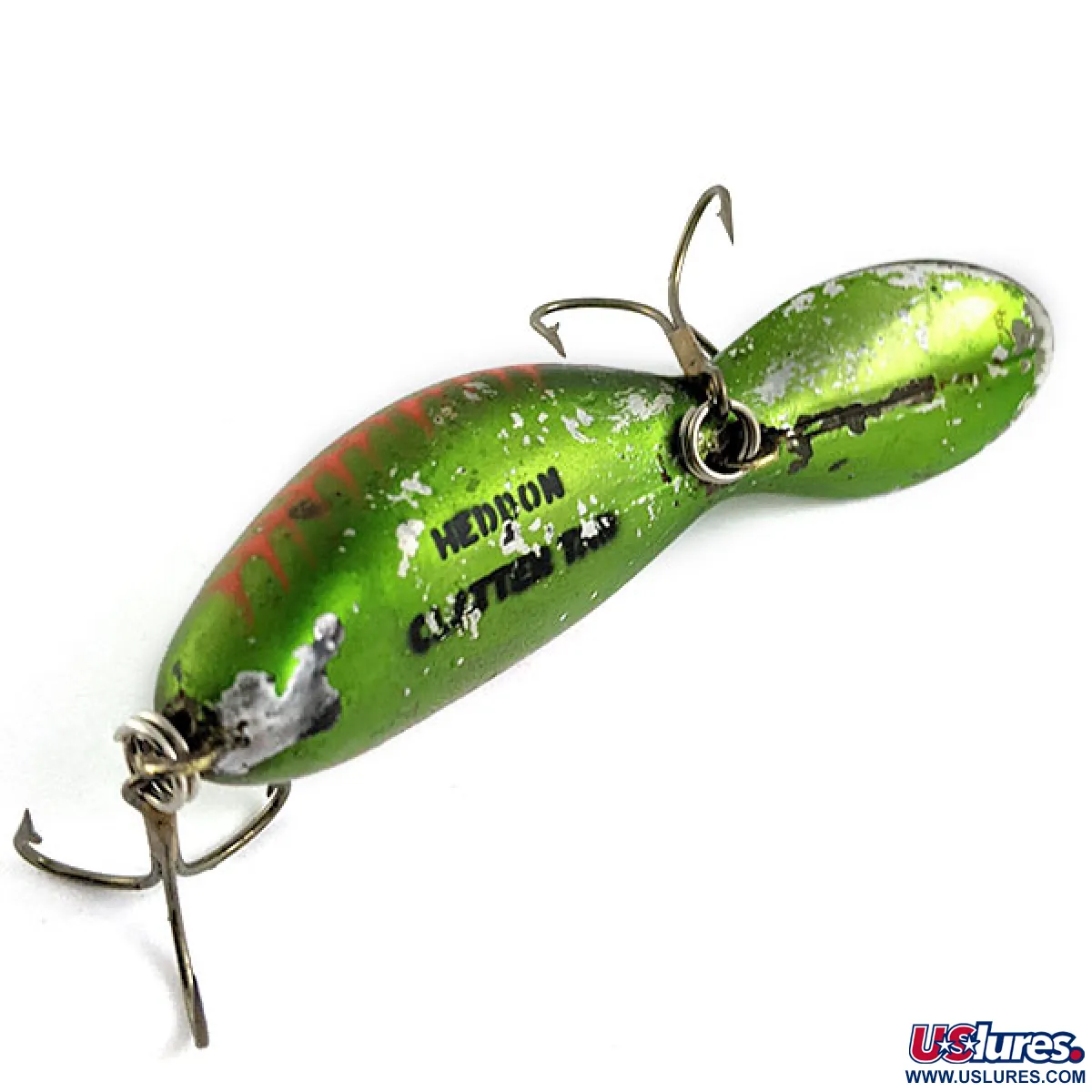 Heddon ヘドン TAD POLLY ヴィンテージルアー 3376-64 Vintage Heddon Tadpolly Clatter Tad, 1/3oz metallic green fishing