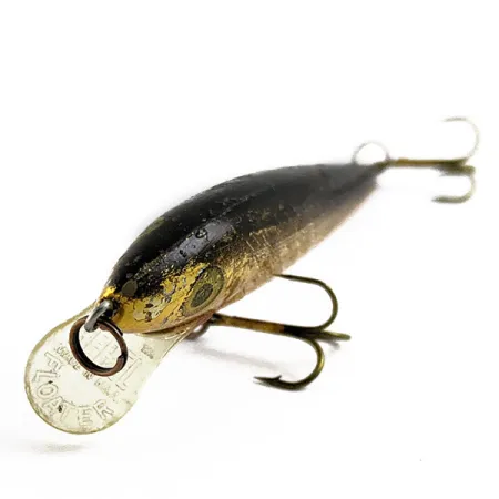 Vintage Rebel Floater F9, 1/4oz Gold fishing lure #16899