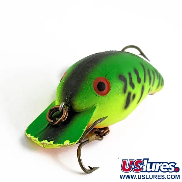 Vintage  Cotton Cordell Сotton Cordell Big O, 1/4oz Fire Tiger fishing lure #16905