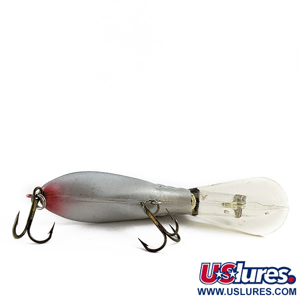 Vintage   Bill Norman Bass Magnet, 1/3oz Grey/black fishing lure #16909