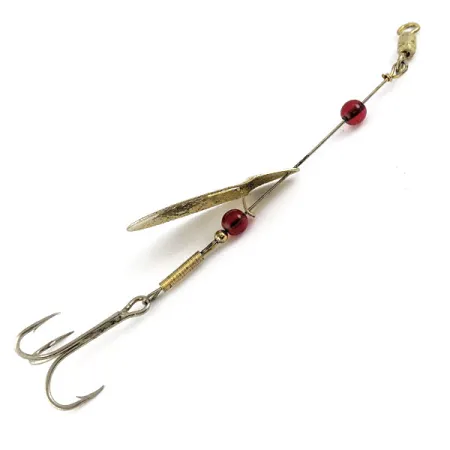 Vintage Marathon June-Bug, 3/16oz Gold spinning lure #16917