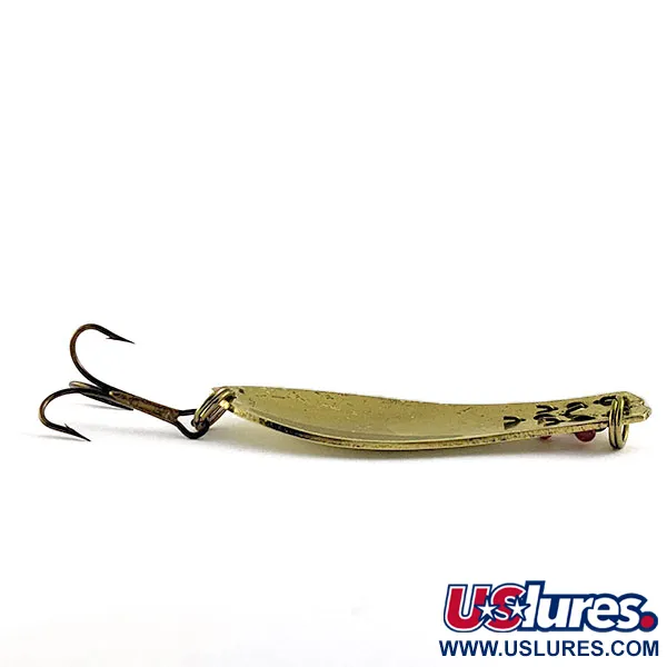 Vintage Herter's Canadian Spoon (Japan), 1/3oz Gold fishing spoon #16956
