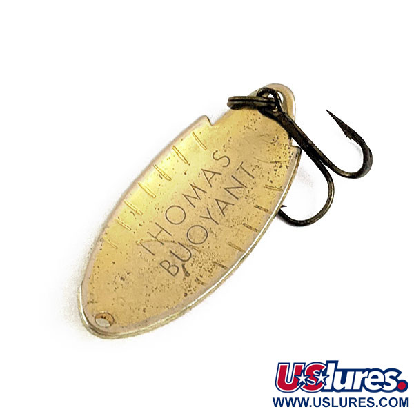 Vintage   Thomas Buoyant, 3/16oz Gold fishing spoon #16957