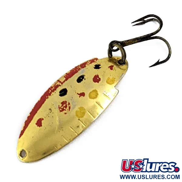 Vintage   Thomas Buoyant, 3/16oz Gold fishing spoon #16957