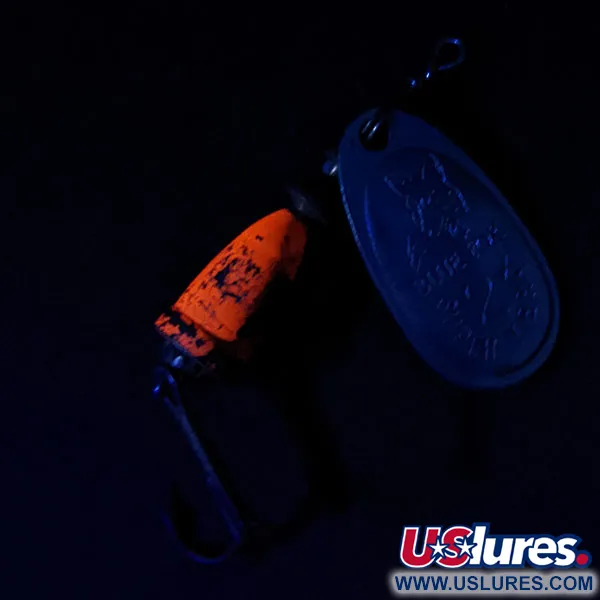 Vintage   Blue Fox Super Vibrax 2, 3/16oz Silver spinning lure #16963