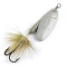 Vintage  Yakima Bait Worden’s Original Rooster Tail, 1/4oz Silver spinning lure #16974