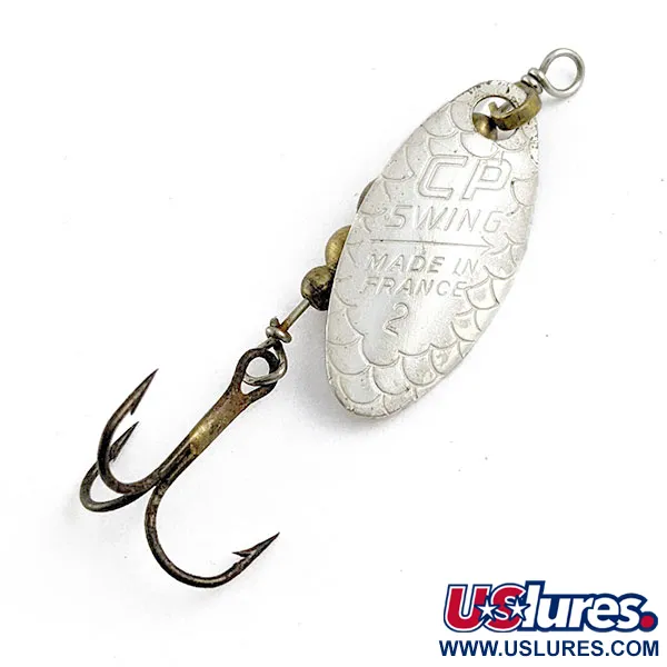 Vintage   C.P. Swing 2, 3/32oz Silver spinning lure #16979
