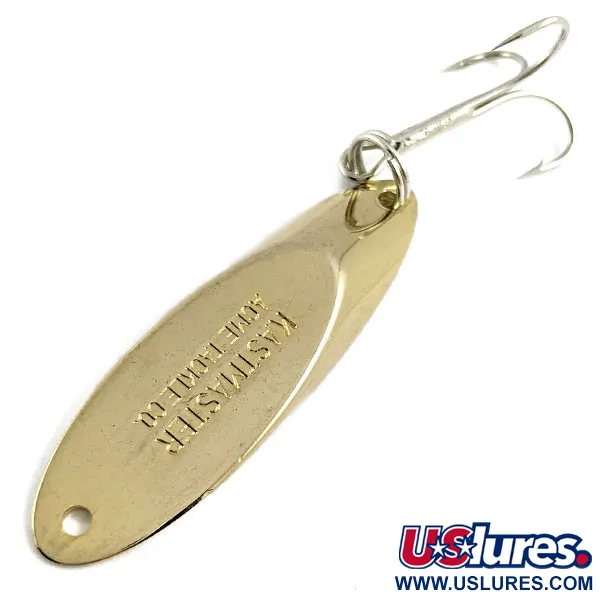 Vintage  Acme Kastmaster, 3/4oz Gold fishing spoon #16982