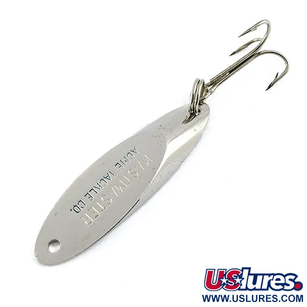 Vintage  Acme Kastmaster, 3/8oz Nickel fishing spoon #16985