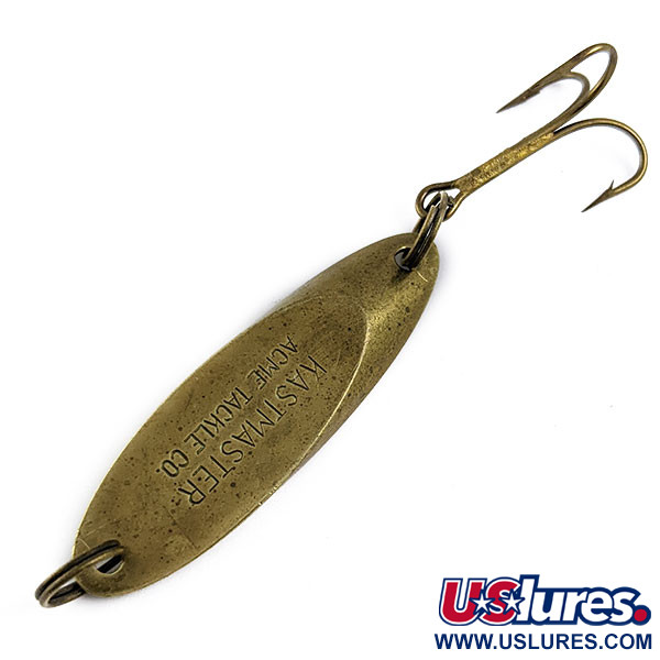 Vintage  Acme Kastmaster, 1/4oz Brass fishing spoon #16989