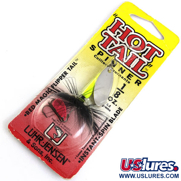   Luhr Jensen Hot Tail, 1/8oz Chartreuse spinning lure #17887