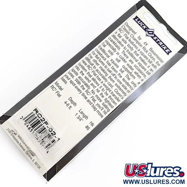   Luck E Strike Shallow Rick Clunn Series, 1/4oz  fishing lure #17007