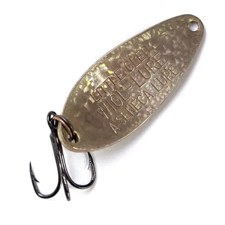 Vintage Seneca Little Cleo Crystal, 1/4oz Crystal fishing spoon #17013