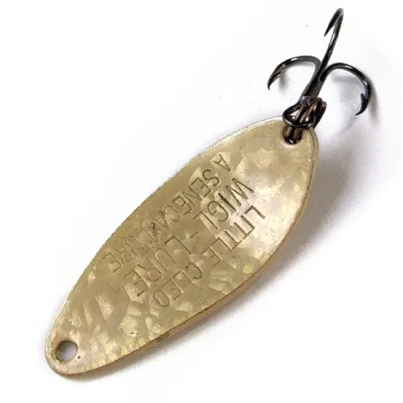 Vintage Seneca Little Cleo Crystal, 1/4oz Crystal fishing spoon #17016