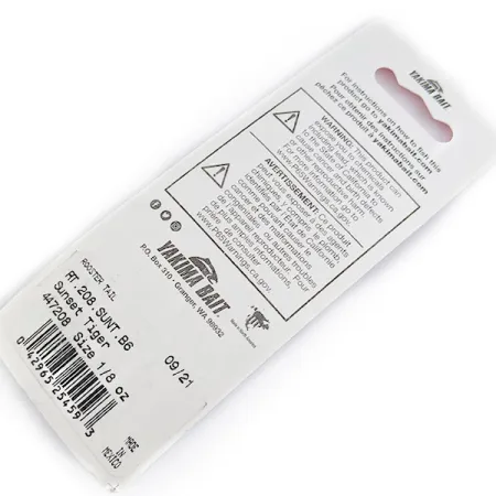 Yakima Bait Worden’s Original Rooster Tail, 1/8oz spinning lure #17021