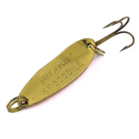 Vintage Luhr Jensen Krocodile UV, 1/3oz fishing spoon #17029