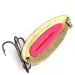 Vintage    Blue Fox Pixee, 1/2oz Gold/pink fishing spoon #17032