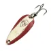 Vintage  Eppinger Dardevle Midget, 3/16oz Red Devil/Nickel fishing spoon #17035