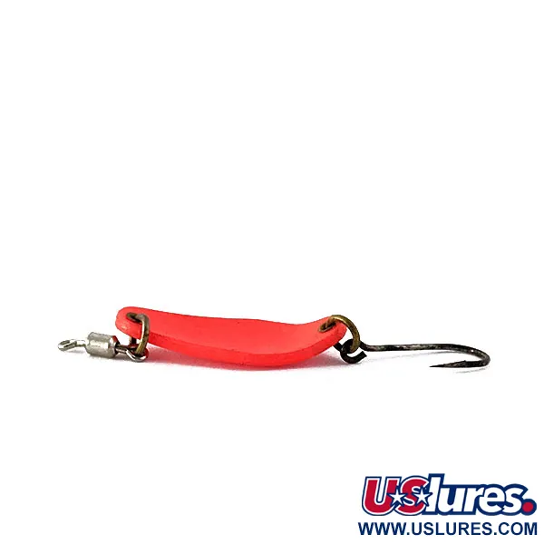 Vintage Martin Tackle RMA Reel Magic UV, 3/64oz Pink UV  glows fishing spoon #17054