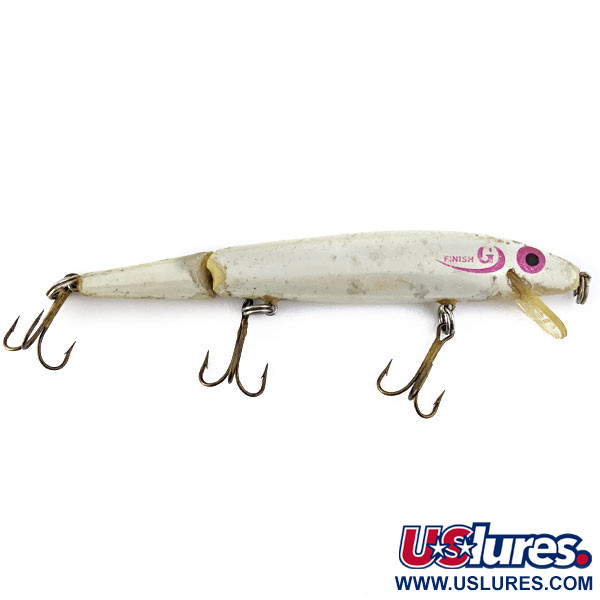 2 VINTAGE REBEL Floating Minnow Lures F-4976 & F-1047 New Old