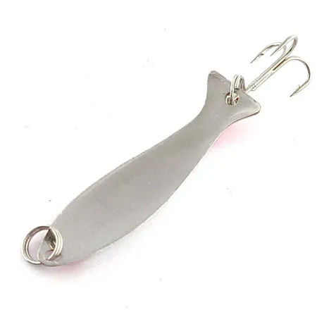 Vintage ​Worth Fly Rod Demon, 3/64oz Red/White/Silver fishing spoon #17082