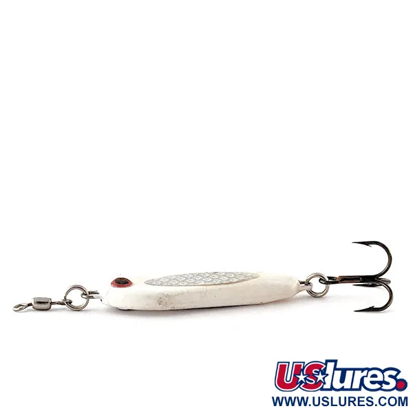 Vintage  Other Bubba-Baits Zig Zag Spoon, 3/4oz White fishing spoon #17089