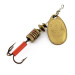 Vintage   Mepps Aglia 1, 1/8oz Gold spinning lure #17095