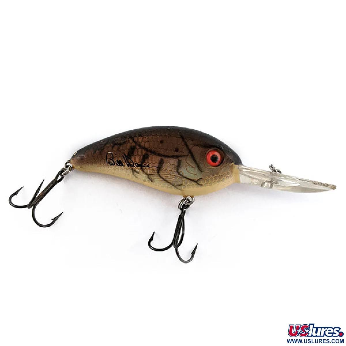 Vintage Bomber FAT Free Shad Bill Dance, 1/2oz fishing lure #17117