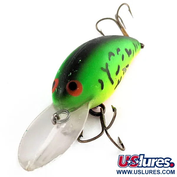 Vintage   Bomber model 7A baby striper, 1/2oz Fire Tiger fishing lure #17118