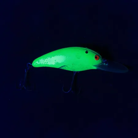 Vintage Bomber model 7A baby striper UV, 1/2oz fishing lure #17136