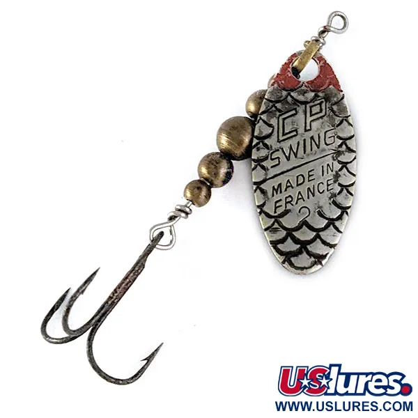 Vintage   C.P. Swing 2, 3/32oz Nickel spinning lure #17148