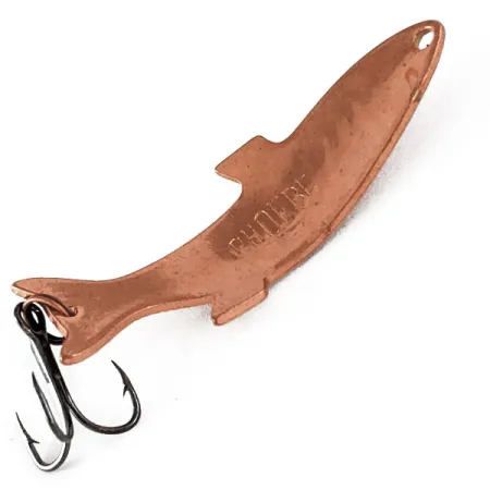 Vintage Acme Phoebe, 1/4oz Copper fishing spoon #17151