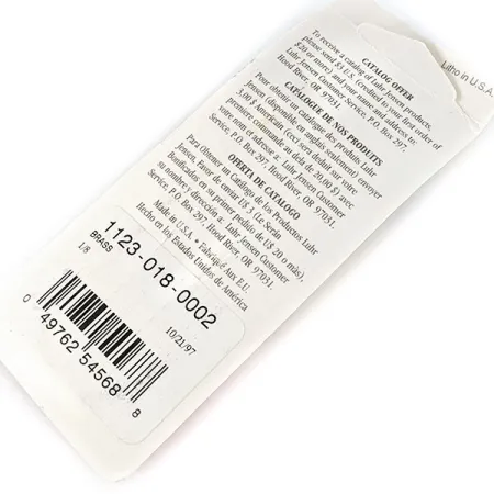 Luhr Jensen Lil' Kroc (Krocodile Stubby), 3/16oz Gold fishing spoon #17153