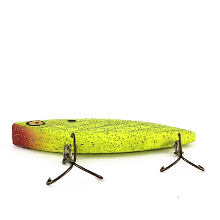 Vintage Strike King Diamond Shad UV, 1/2oz Chartreuse UV fishing lure #17171