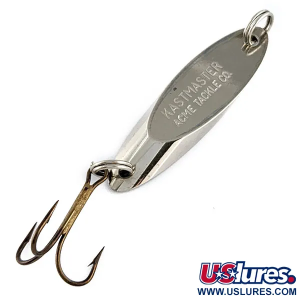 Vintage  Acme Kastmaster, 1/4oz Nickel fishing spoon #17708
