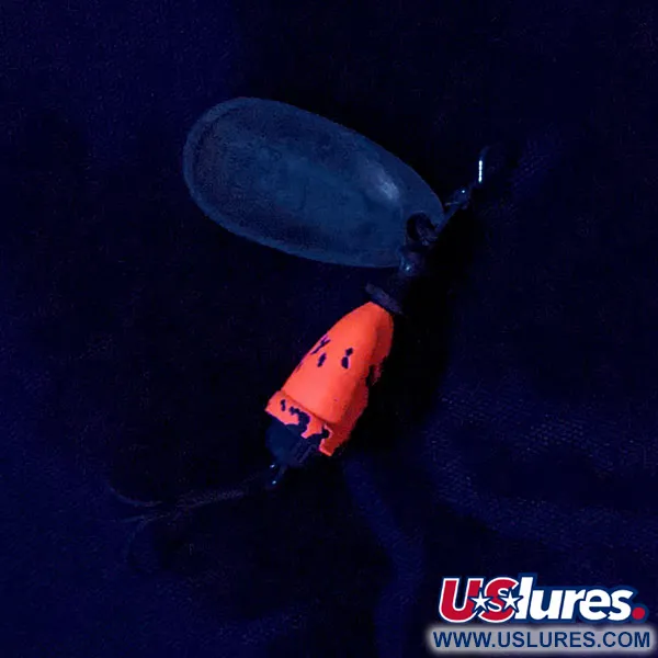 Vintage   Blue Fox Super Vibrax 2, 3/16oz Gold spinning lure #17180