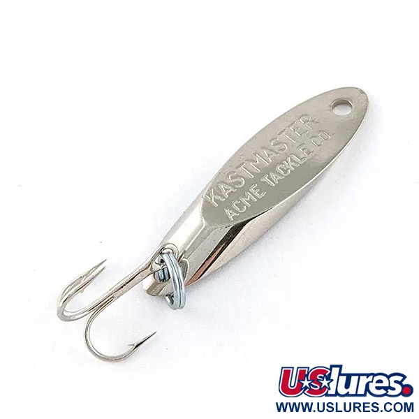 Vintage  Acme Kastmaster, 1/8oz Nickel fishing spoon #17182