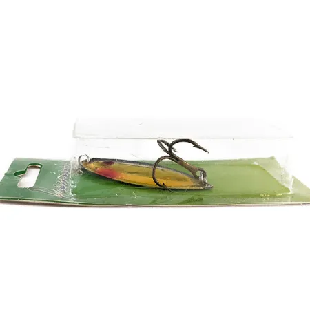 Wahoo Key Largo Swim'n Fin, 1/2oz  Crystal (Golden Crystal /) fishing spoon #24301