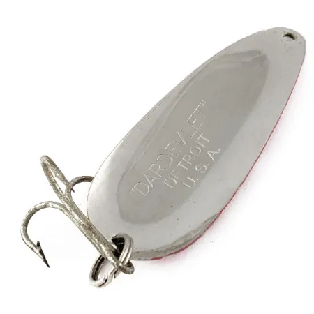 Vintage Eppinger Dardevle Dardevlet, 3/4oz Red Devle fishing spoon #17204
